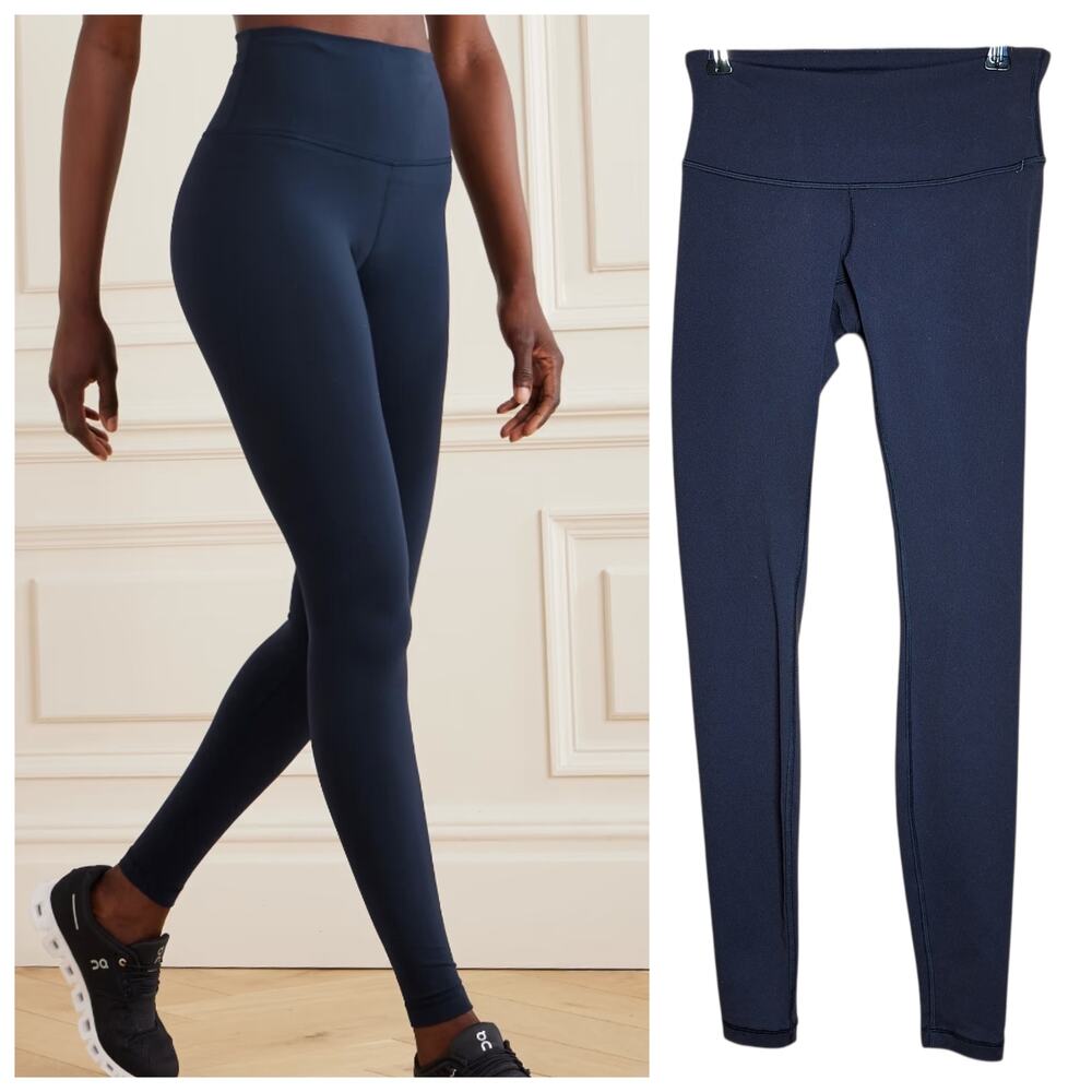 lululemon athletica High-Waist Navy Leggings